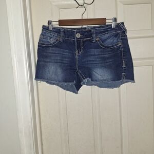 Reign Blue Jean Shorts Classic Denim Style